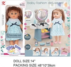 Bábika Kinga s Toaletným Stolíkom a Doplnkami