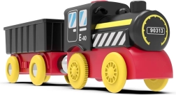 2Kids Toys parný nákladný vlak na batérie s vagónom - 1 kus