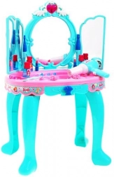 Interaktívny detský toaletný stolík so svetlami a melódiami s doplnkami