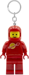 LEGO svietiaci prívesok Spaceman – červený kozmonaut