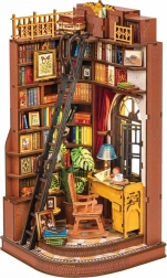 RoboTime 3D puzzle zarážka na knihy Tichý študijný kútik