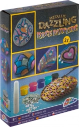 Grafix maľovanie na kamienky Metallic Dazzling – kreatívna sada