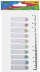 Samolepiaci Blok Prst s pravítkom