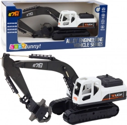 Pásový Bager s Otočným Drákom a 360° Rotáciou