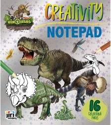Vyfarbovací blok Dinosaury
