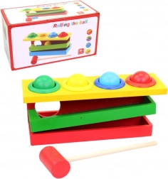 Drevená zatĺkačka pre deti