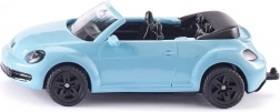 Model auta VW The Beetle Cabrio Siku – kovový kabriolet v modrej farbe