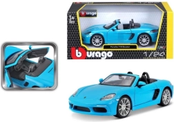 Bburago 1:24 Porsche 718 Boxster Modrá