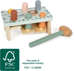 Drevená zatĺkačka safari small foot