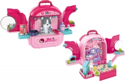 Nemocnica pre zvieratá v batohu psík