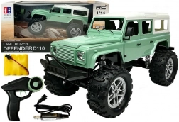RC terénne auto LAND ROVER DEFENDER D110 1:14 zelené 2.4G