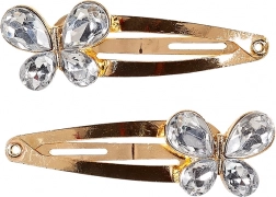 Sponky do vlasov s motýlikmi - 2 ks