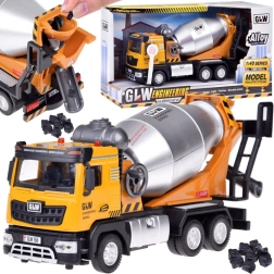 Betónový miešač so zvukovými a svetelnými efektmi