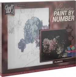 Diamantové maľovanie kvetu 40x50 cm