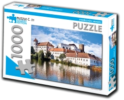 Turistická edícia puzzle Jindřichův Hradec 1000 dielikov