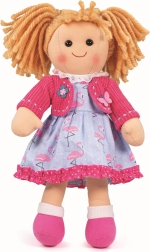 Látková bábika Maggie 34 cm (Bigjigs Toys)