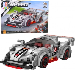 Stavebnica auto a robot 2v1, 363 dielikov