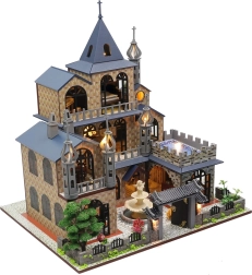 Miniatúrny domček Dom splnených snov s LED osvetlením - 2KIDS TOYS