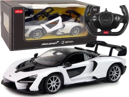 Auto R/C McLaren Senna Rastar 1:14 biely s diaľkovým ovládaním