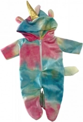 Jednorožec overal pre bábiky PLEJO 40 - 43 cm