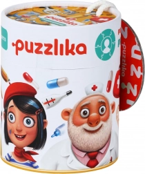 Puzzlika náučné puzzle Povolania 1 – 21 dielikov