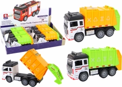 Smetiarenské auto s prívesom