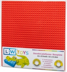 Základová stavebná doska 32×32 červená
