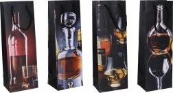 Darčeková taška na fľašu strednej veľkosti Celoročne