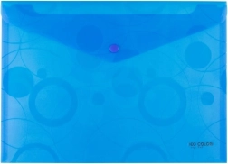 Púzdro s cvokom A4 NEO COLORI modré