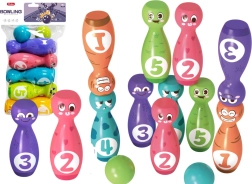 Súprava na kolky s veselými tvárami