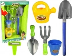 Detská záhradná sada s vedierkom, lopatkou a kanvou
