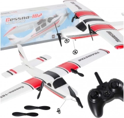 rc lietadlo cessna 182 trainstar 2,4 ghz – dvojitý motor a ľahká epe pena