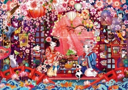 Puzzle Japonský čajový obrad 500 dielikov