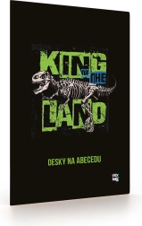 Dosky na abecedu ABC Premium Dinosaurus A4