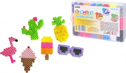 Zažehľovacie koráliky – veľká sada 24 farieb