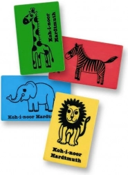 Plastická guma KOH-I-NOOR Afrika, 1 ks (mix motívov)