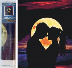 NORIMPEX Diamantové maľovanie My dvaja 30x40cm