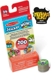 Sticker Wow náhradná náplň + mini knižka – domáce zvieratá