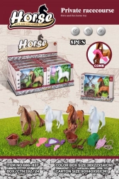 Hračka koník s hrebeňom a doplnkami, sada