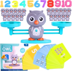 Rovnováha sova – edukačná hra na počítanie