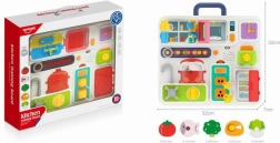 Manipulačná tabuľa v kufríku pre deti