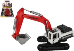 Stavebná hračka bager na pásy plast/kov