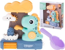 Detská kúpace hračka s dinosaurami a kolieskom