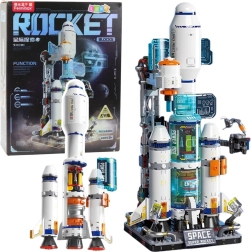 stavebnica vesmírna raketa a kozmická stanica, 815 dielikov
