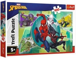 Puzzle Spider-Man Pavúčia maska, 100 dielikov