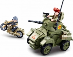 Sluban druhá svetová vojna malý obrnenec stavebnica