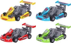 Kovová motokára na spätné natiahnutie 13 cm - 1 kus