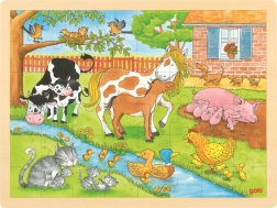 Veľké puzzle Vidiecky život