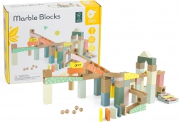 Drevená guľôčková dráha s činelmi Classic World