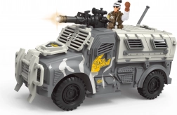 Vojenské auto s efektmi